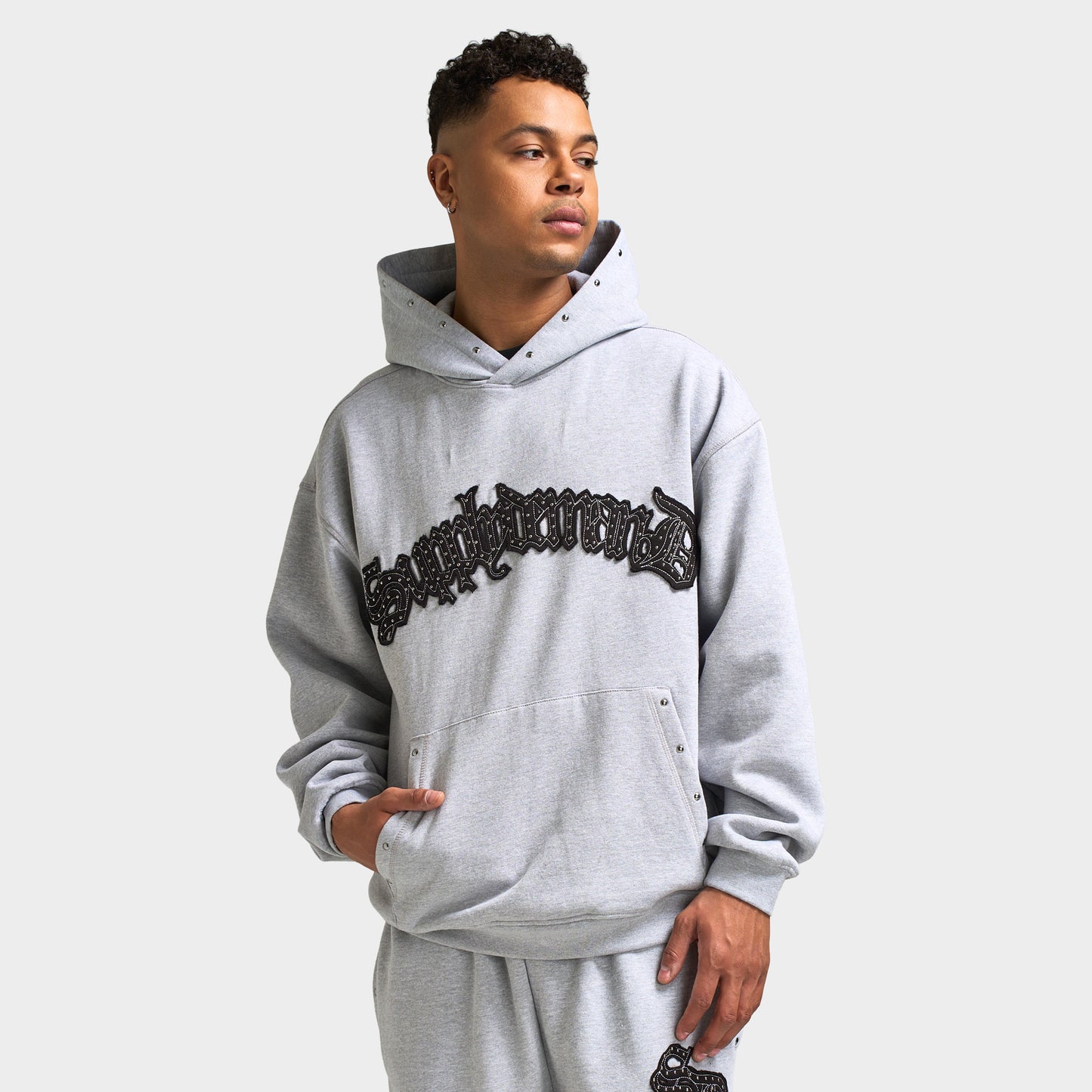 Supply & Demand Nuclear Hoodie / Light Grey Marl