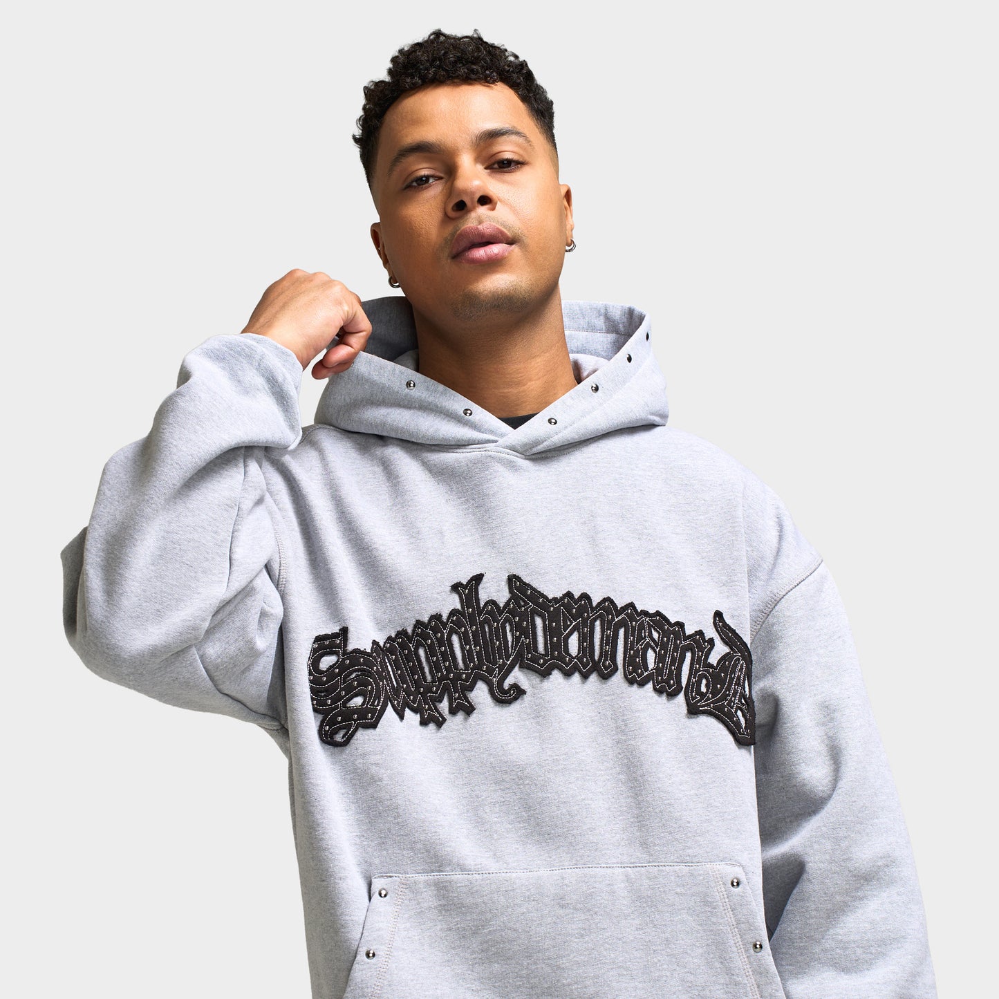 Supply & Demand Nuclear Hoodie / Light Grey Marl
