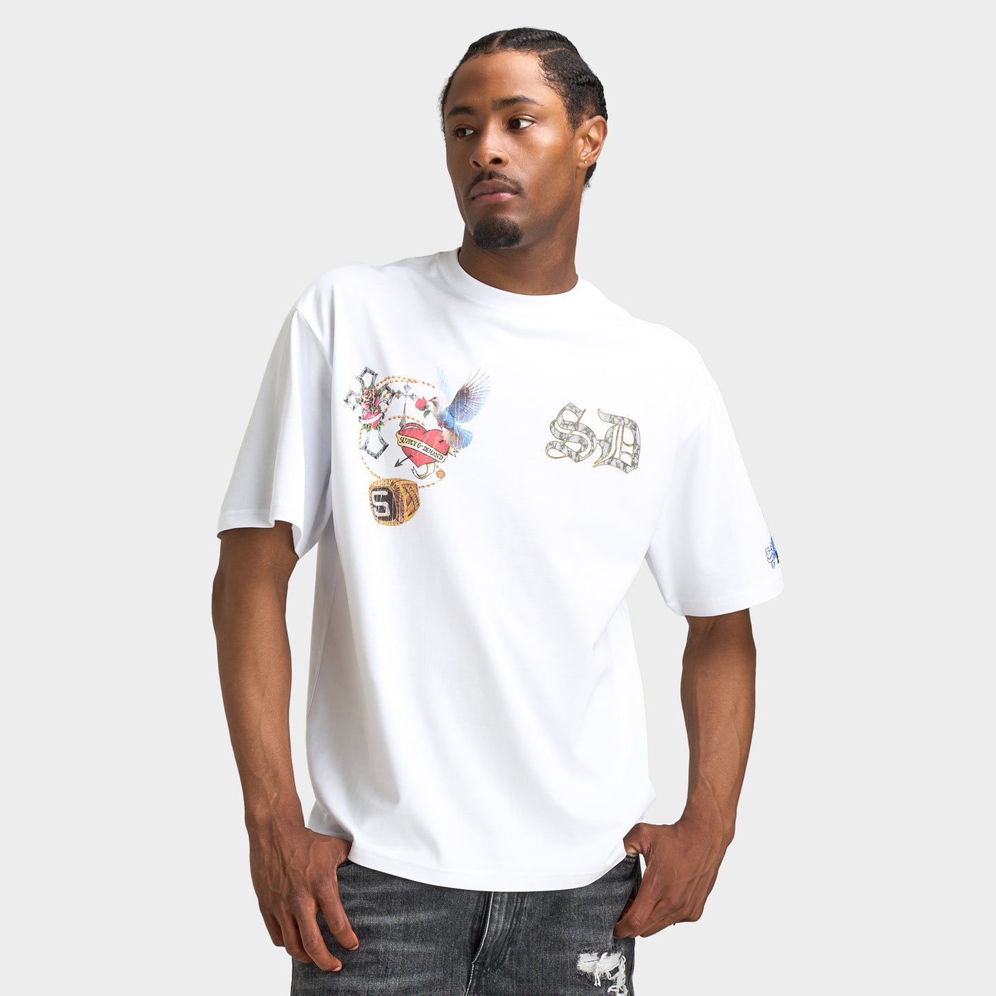 Supply & Demand Tatter Tee / Optic White