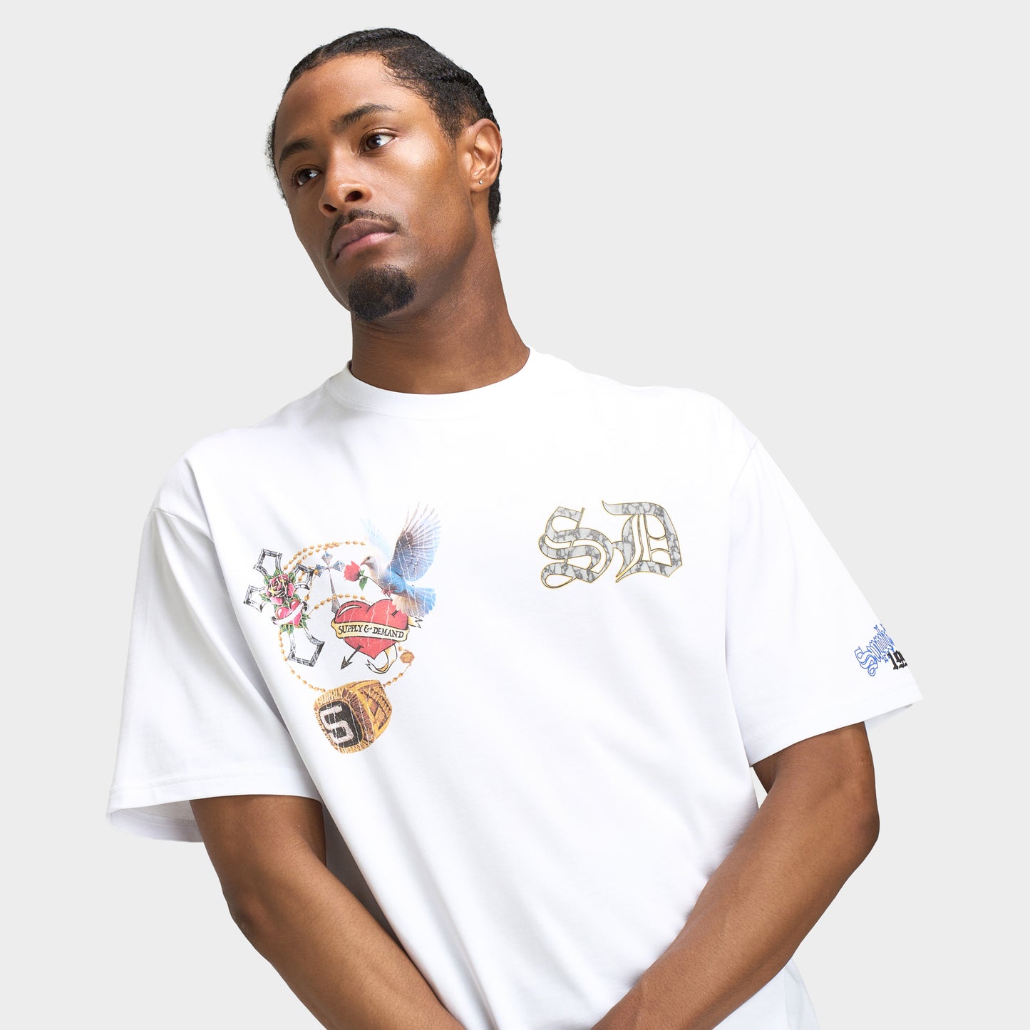 Supply & Demand Tatter Tee / Optic White