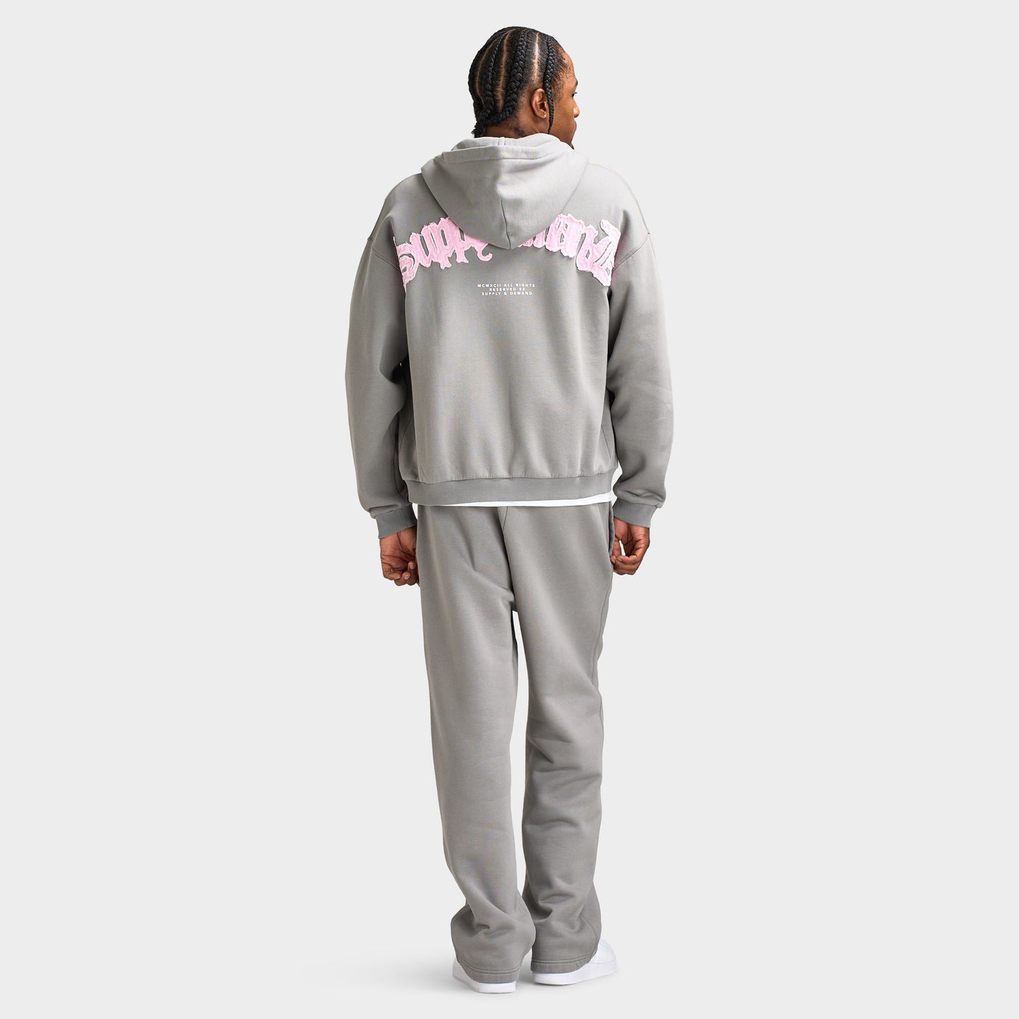 Supply & Demand Swatch Fullzip Hoodie / Washed Ultimate Gray