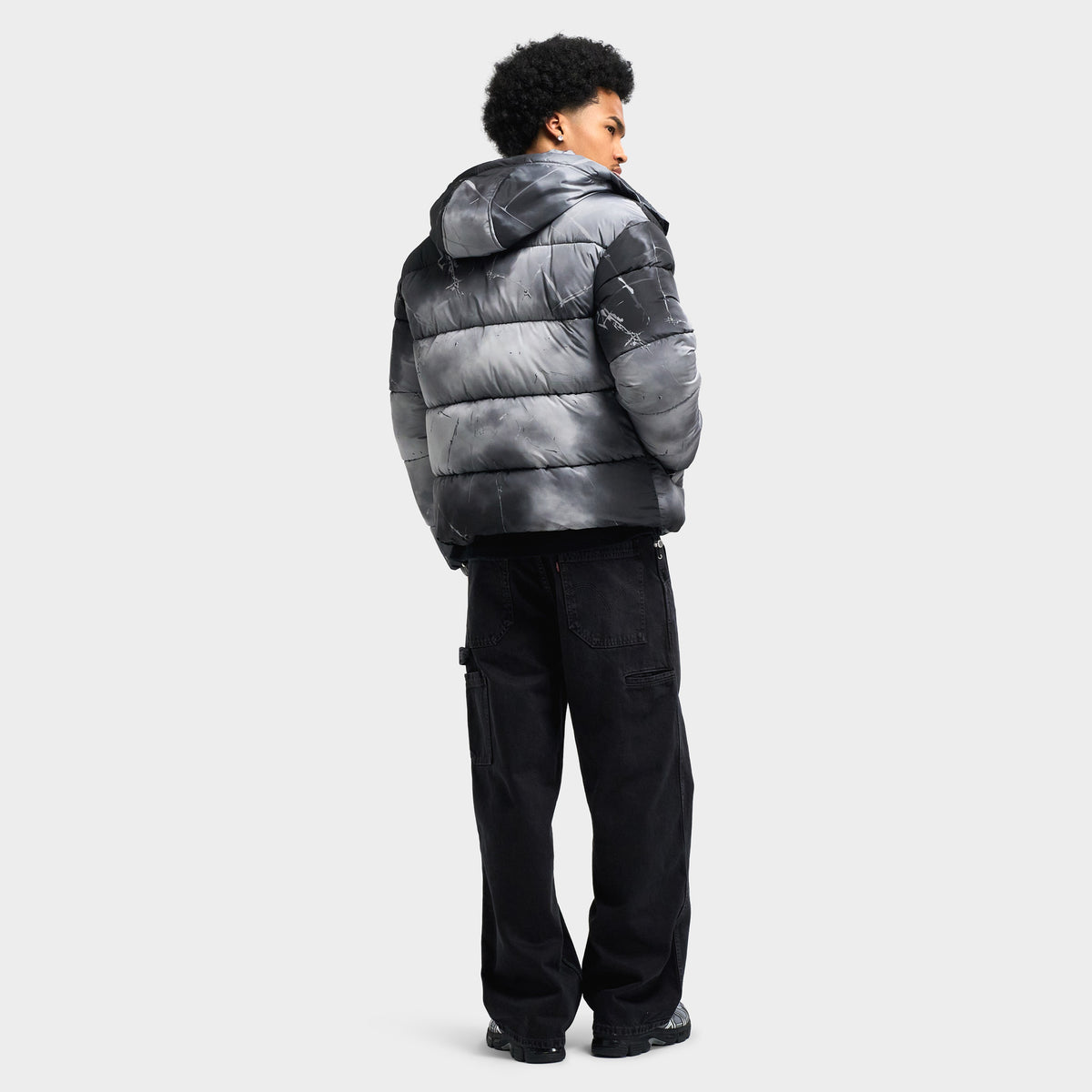 Supply & Demand Shatter Jacket / Black AOP