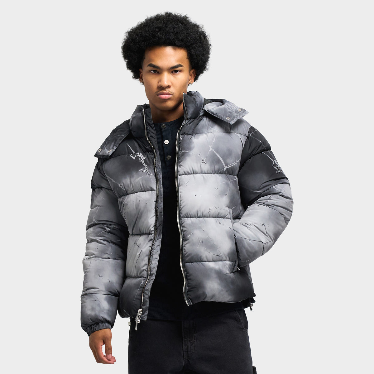 Supply & Demand Shatter Jacket / Black AOP