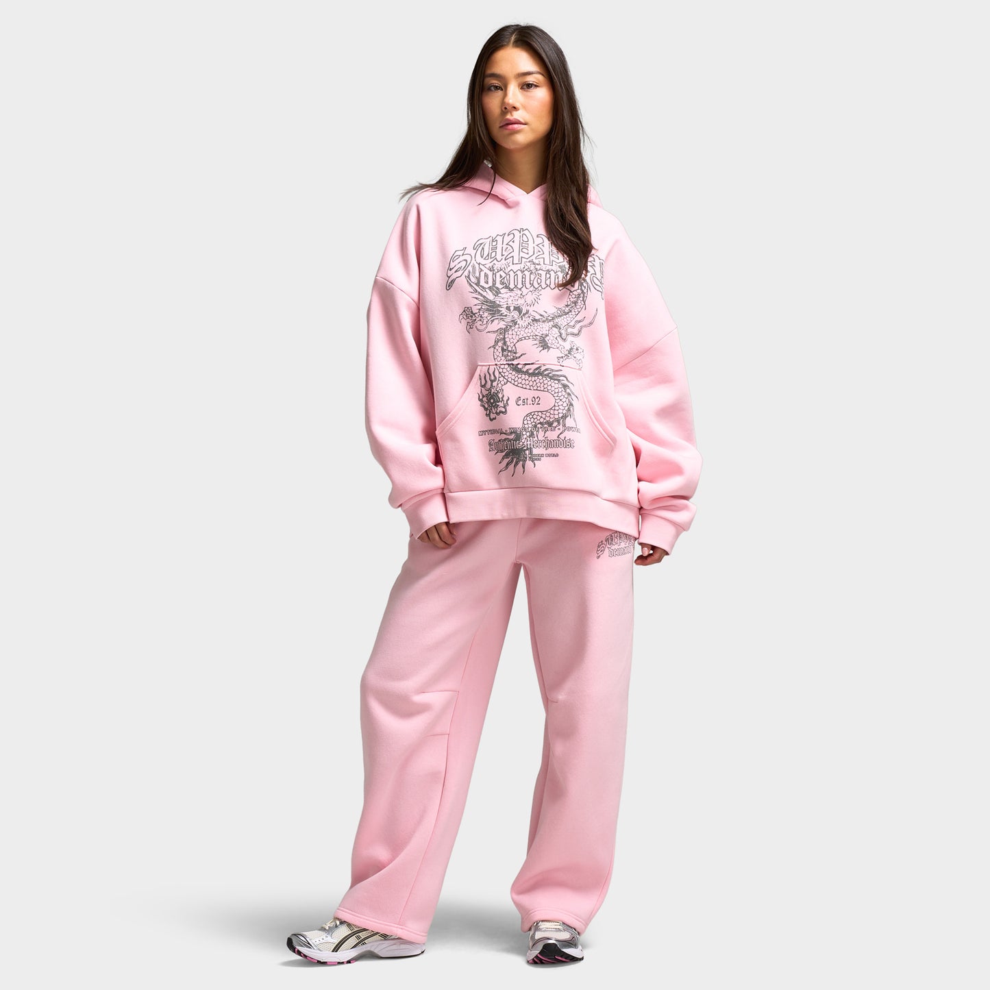 Supply & Demand Women's Ragon Pullover Hoodie / Rose Shadow