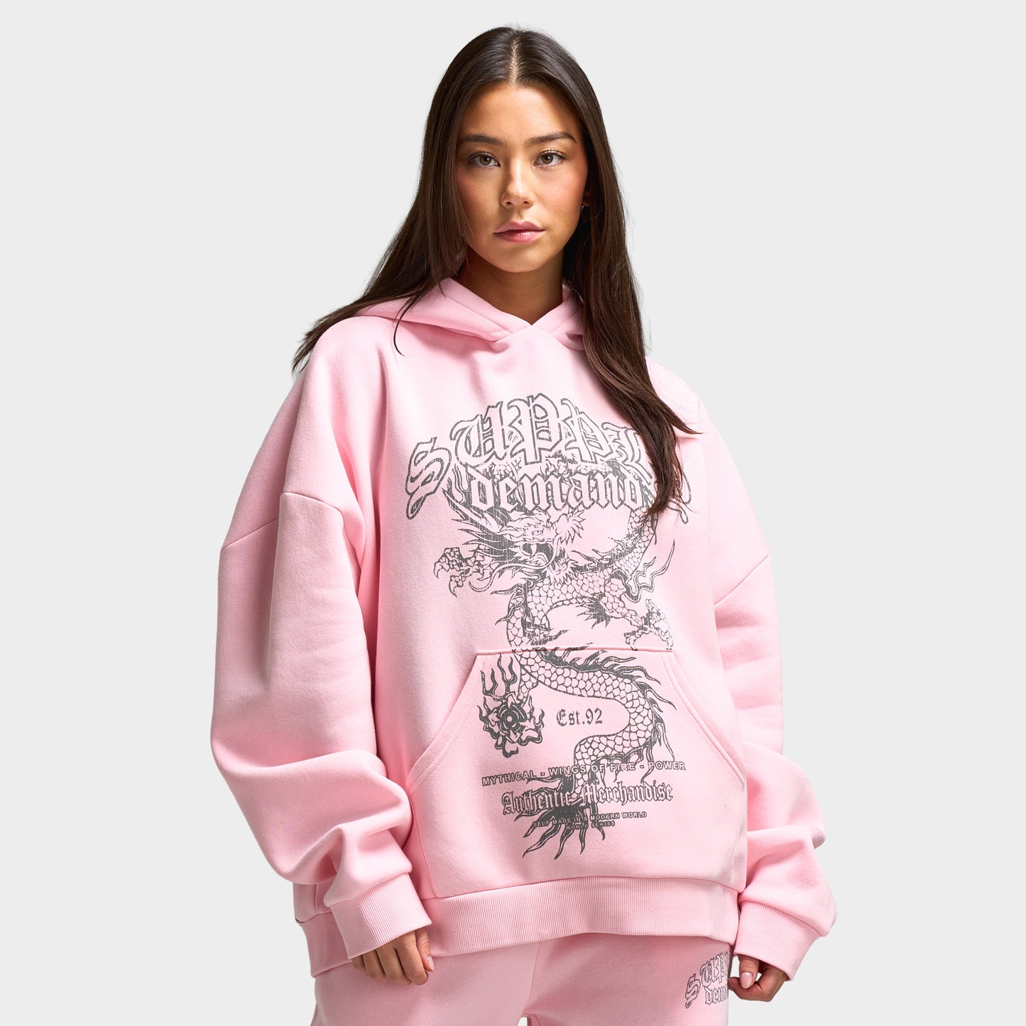 Supply & Demand Women's Ragon Pullover Hoodie / Rose Shadow