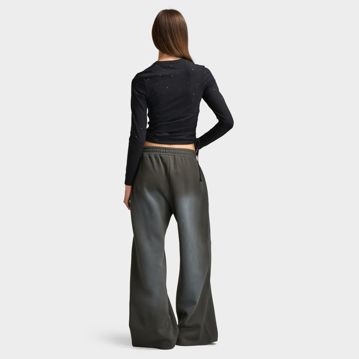 Supply & Demand Women's Sparkles Longsleeve Tee/ Black