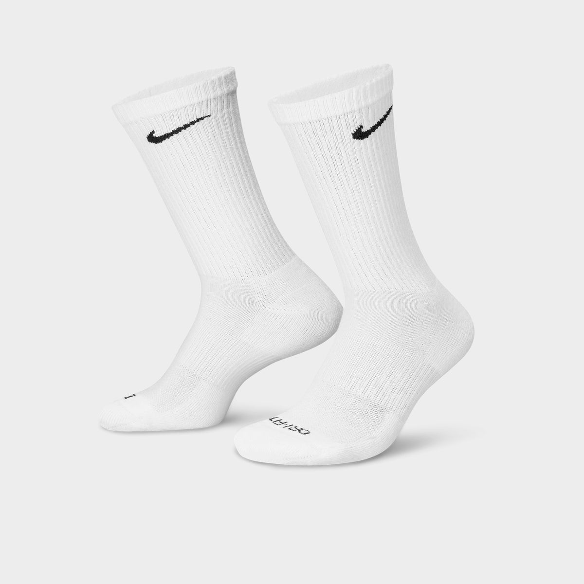 Nike Everyday Plus Cushioned Socks (3-Pack) White / Black