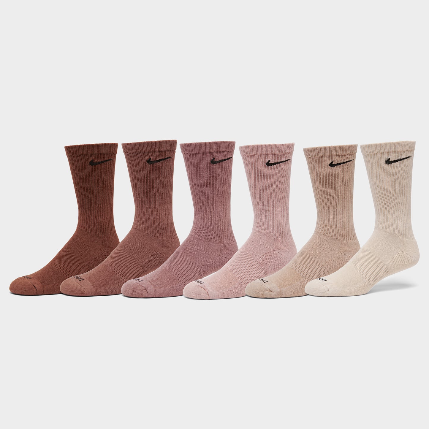 Nike Everyday Plus Cushioned Crew Socks (6 Pack) / Multi-Col