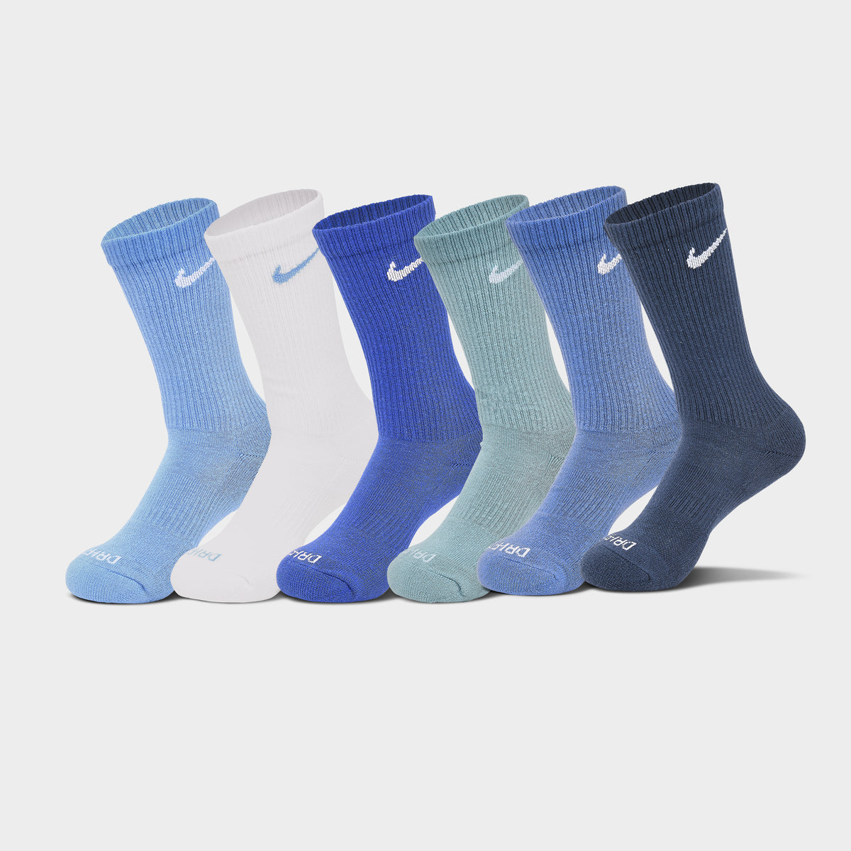 Nike Everyday Plus Chaussettes d'Entraînement Coussinées (6 Paquets) / Multicolore