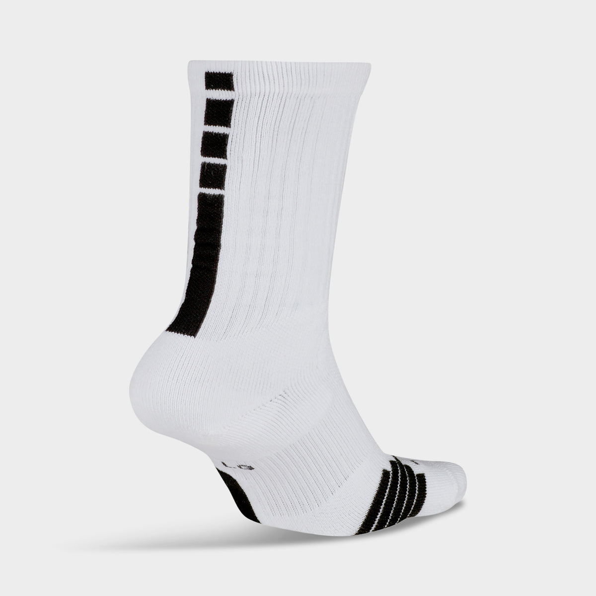 Nike Elite Crew Basketball Socks White Black Black JD Sports