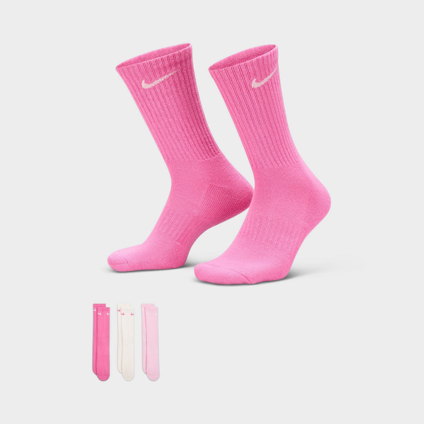 Nike Everyday Cushioned Crew Socks (3P) / Multi
