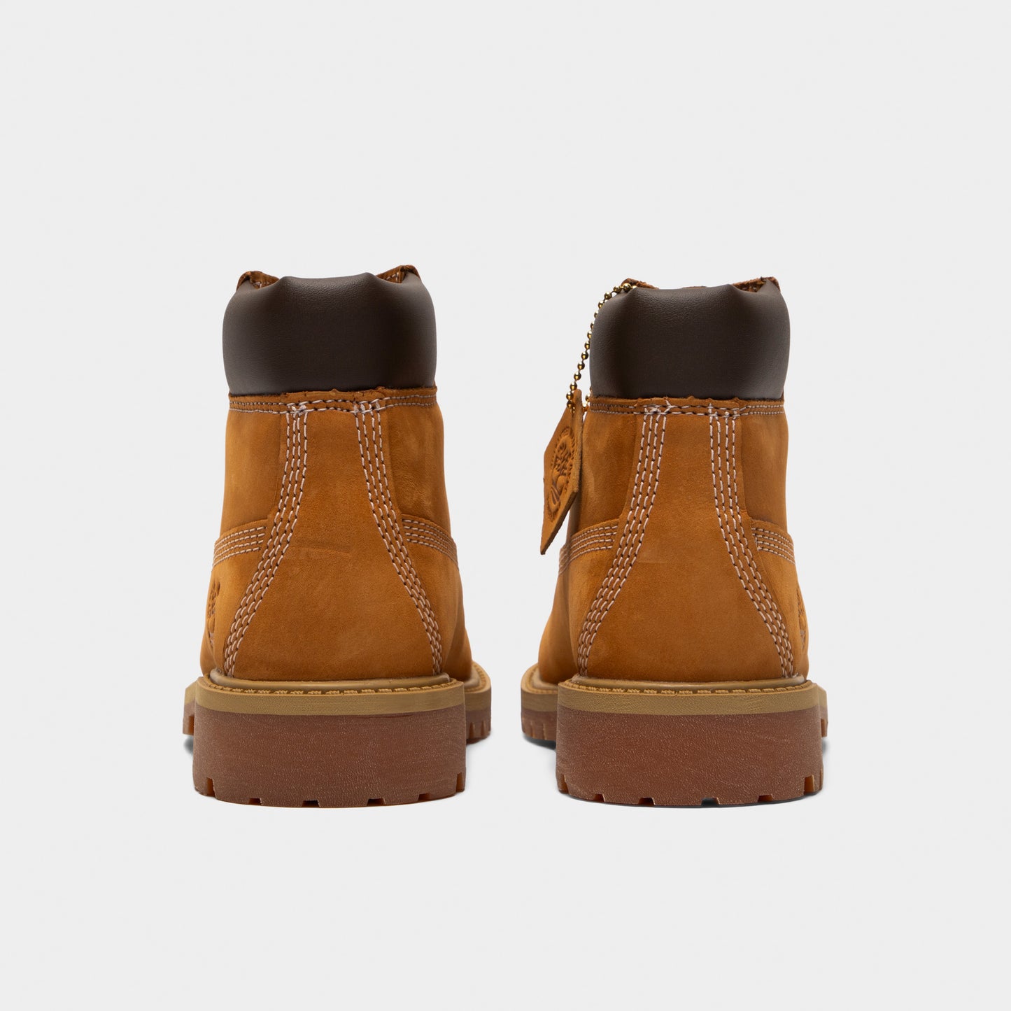 Timberland Children's 6-Inch Premium Lace Up Waterproof Boot / Wheat