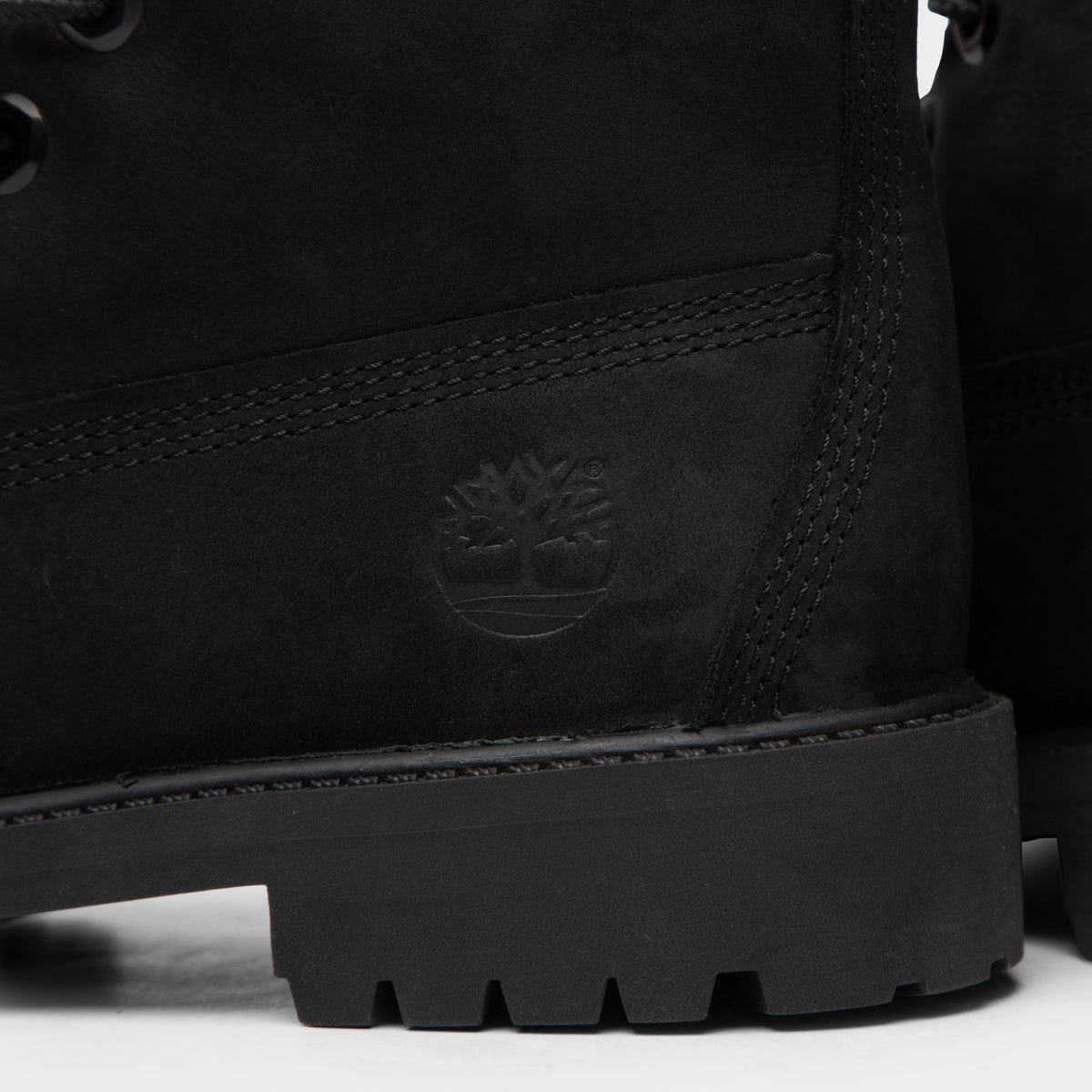 Timberland Juniors 6 Inch Premium Waterproof Boot Black Nubuck