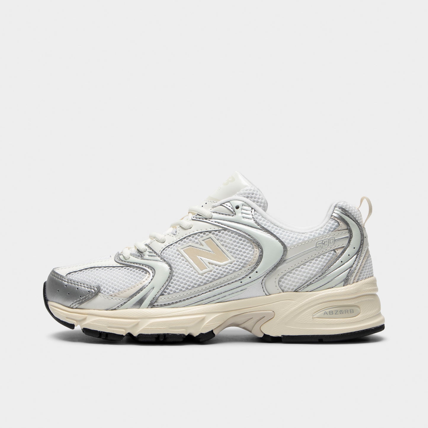 New Balance 530 Silver Metallic / Linen