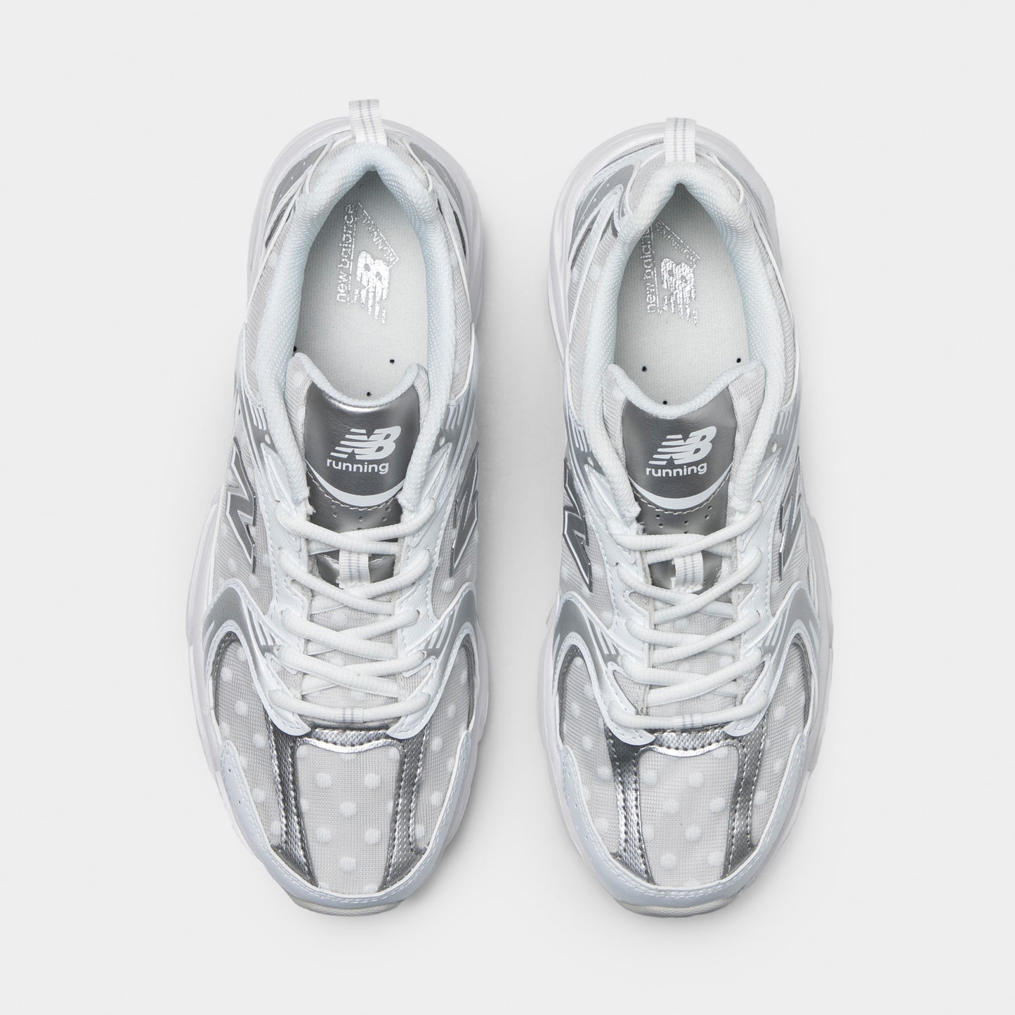 New Balance 530 White / Silver Metallic