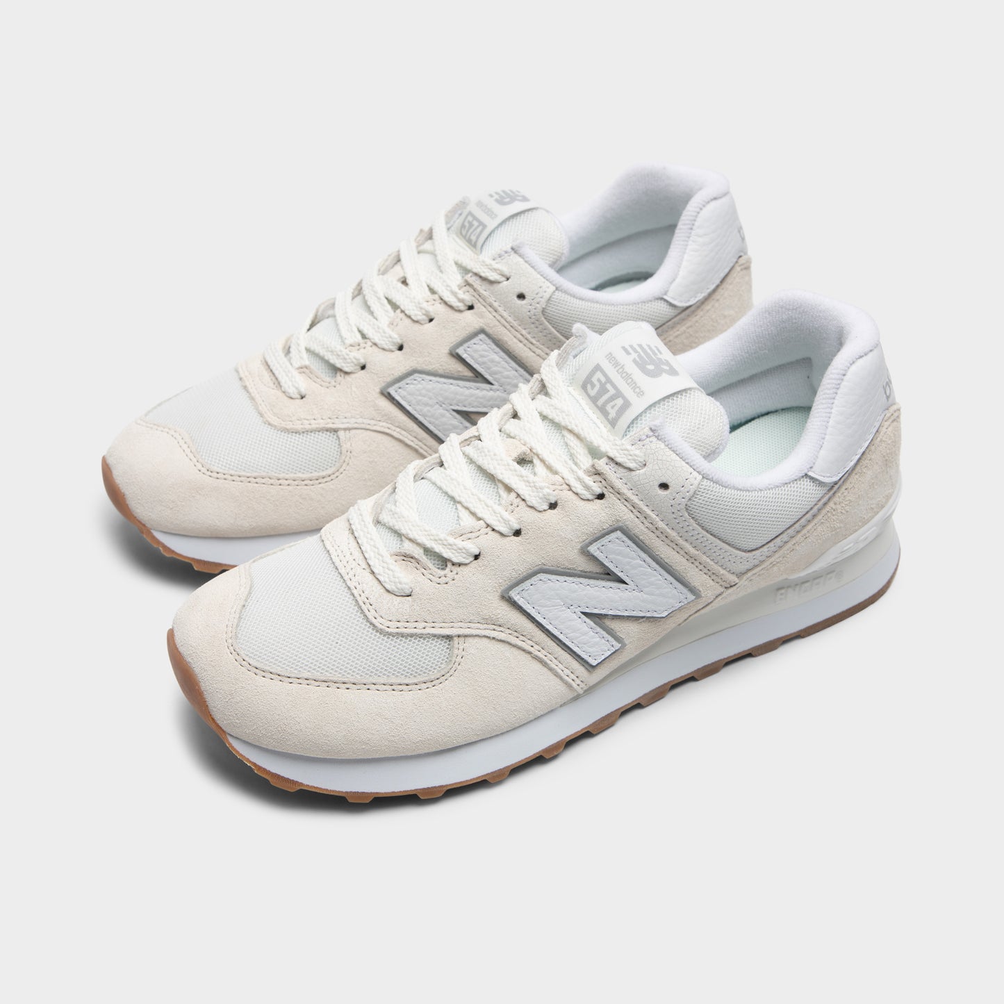 New Balance 574 Sea Salt / White - Concrete