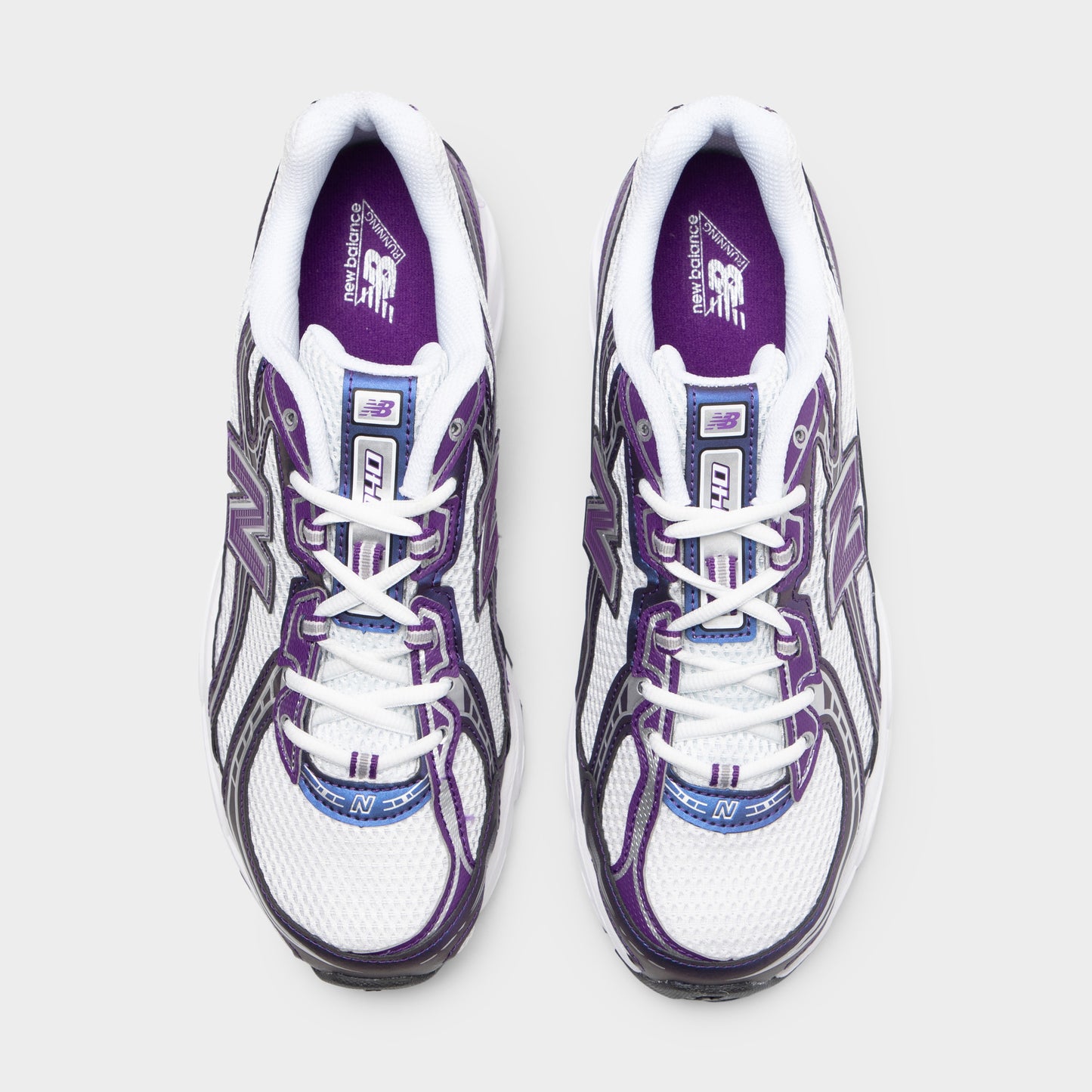 New Balance 740 White / Concord Grape