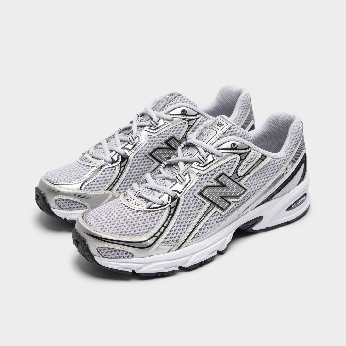 $JD New Balance 740 JD Silver / White