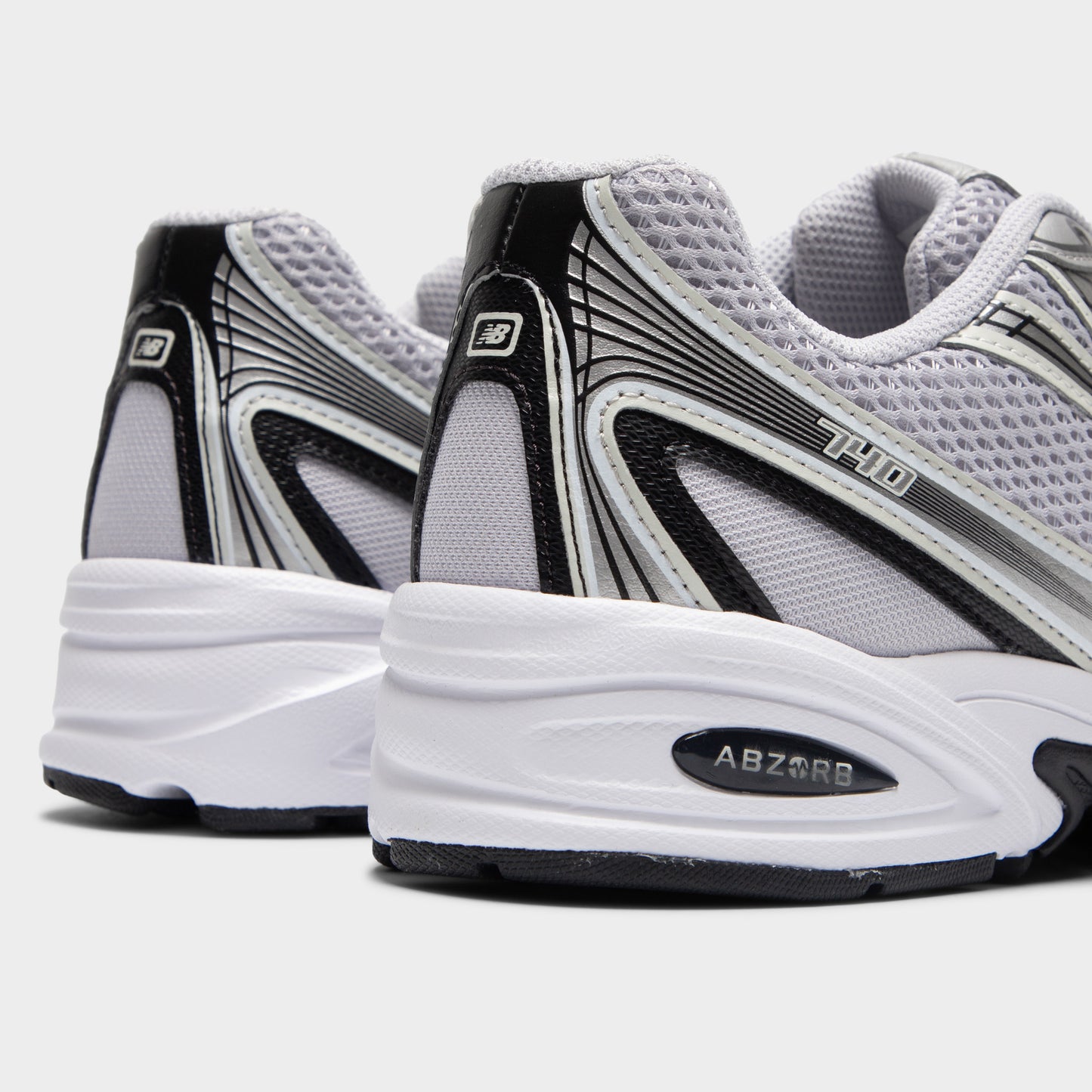 $JD New Balance 740 JD Silver / White