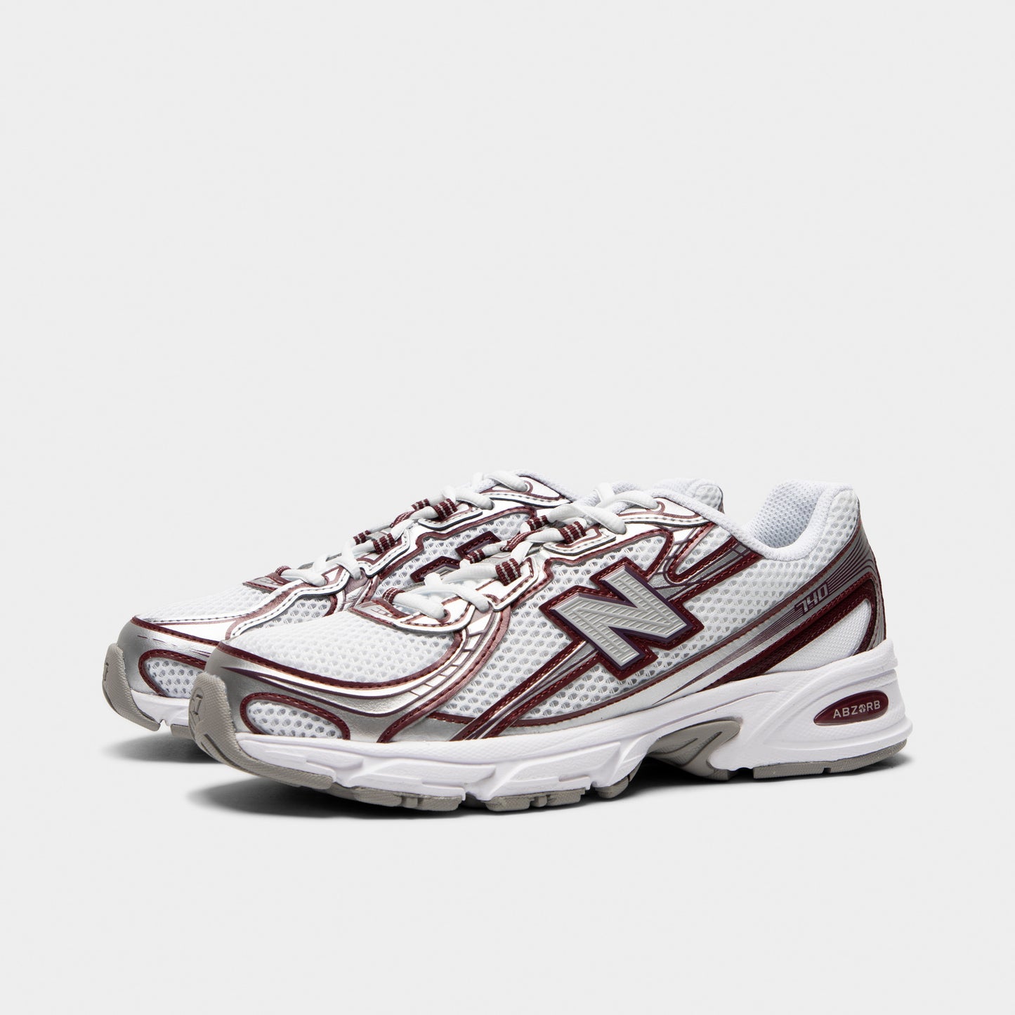 New Balance Women's 740 Burgundy / White
