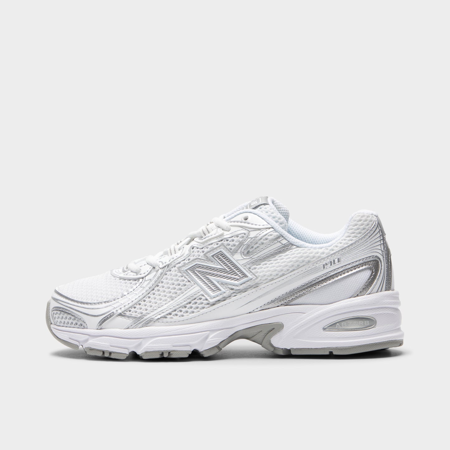 New Balance 740 White / Silver Metallic