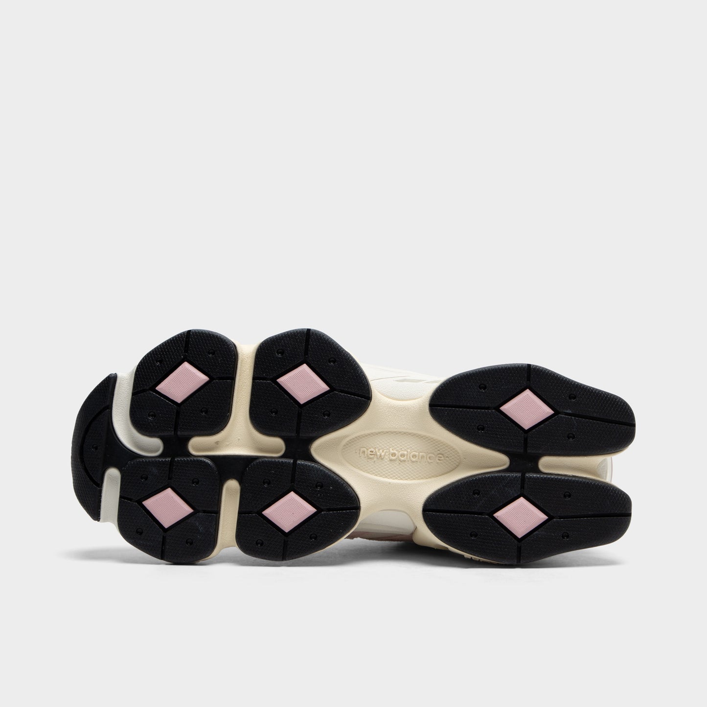 New Balance 9060 White / Pink - Silver Metallic