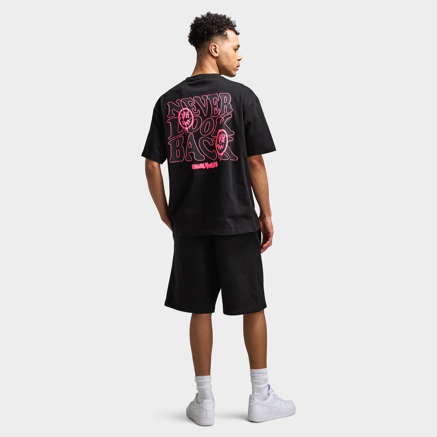 Unlike Humans Hindsight T-shirt Graphique / Noir