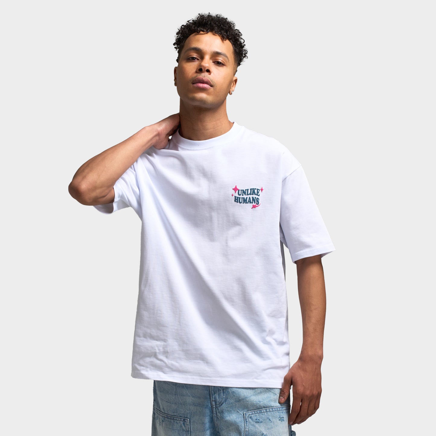 Unlike Humans Good Days T-shirt Graphique / Blanc Optique