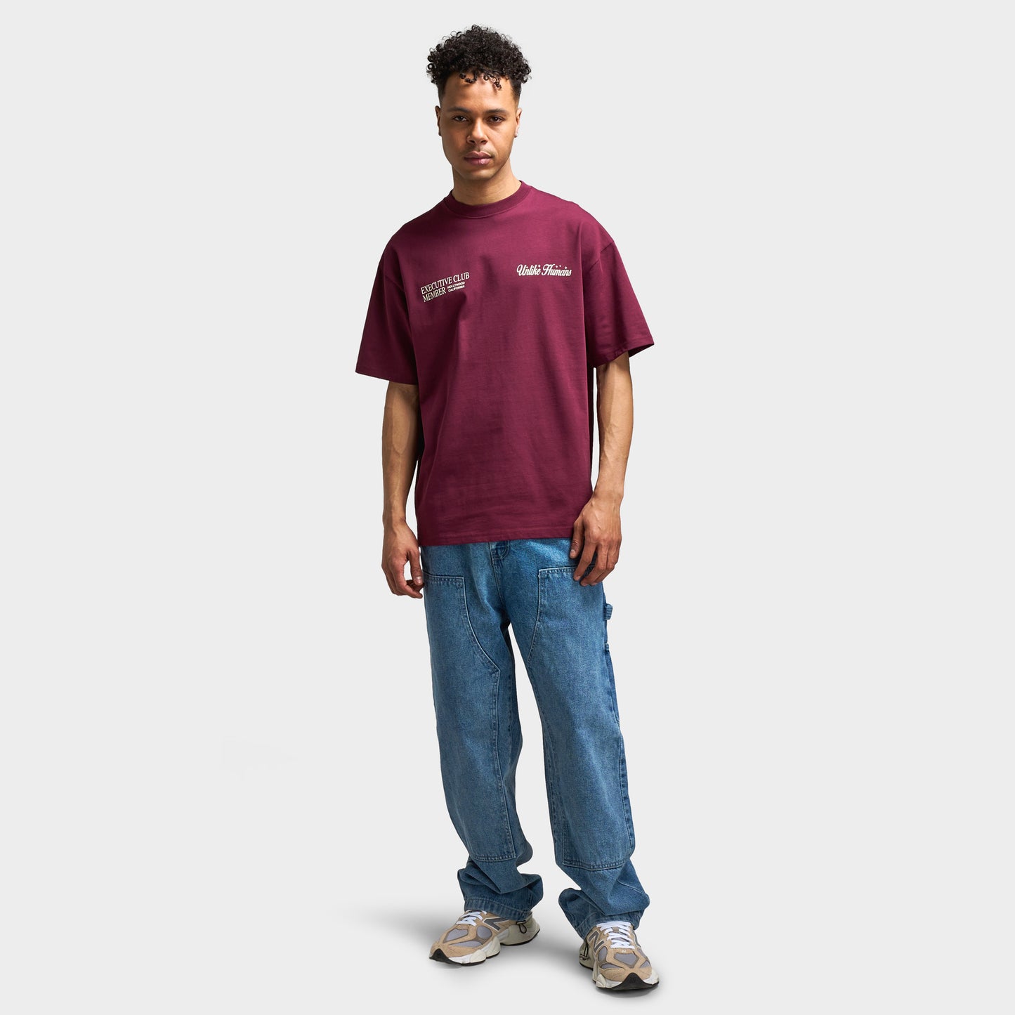 Unlike Humans Fremont T-shirt Graphique / Vin de Windsor