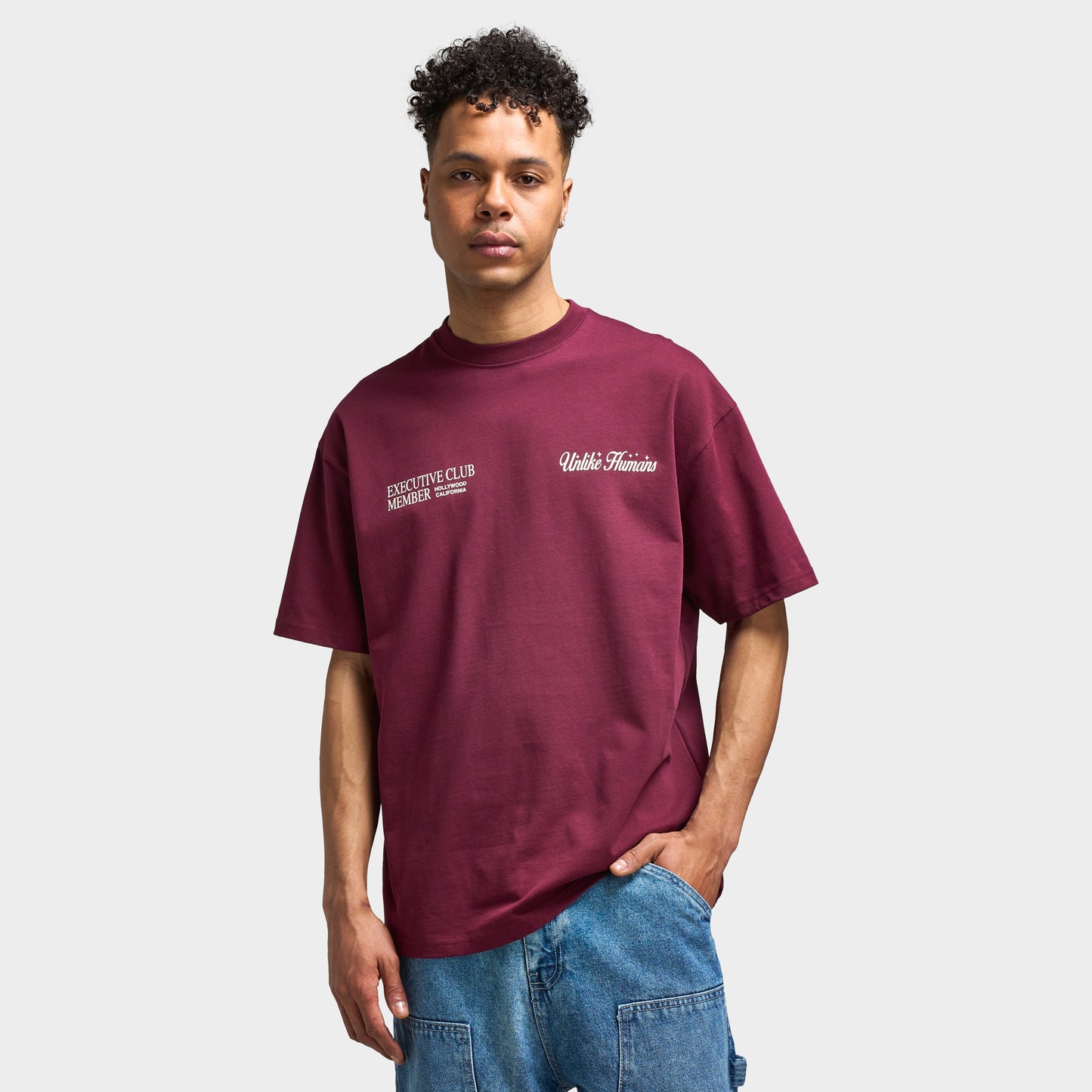 Unlike Humans Fremont T-shirt Graphique / Vin de Windsor