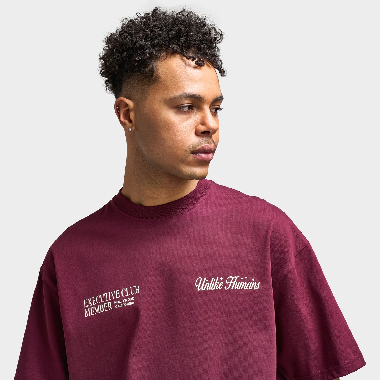 Unlike Humans Fremont T-shirt Graphique / Vin de Windsor