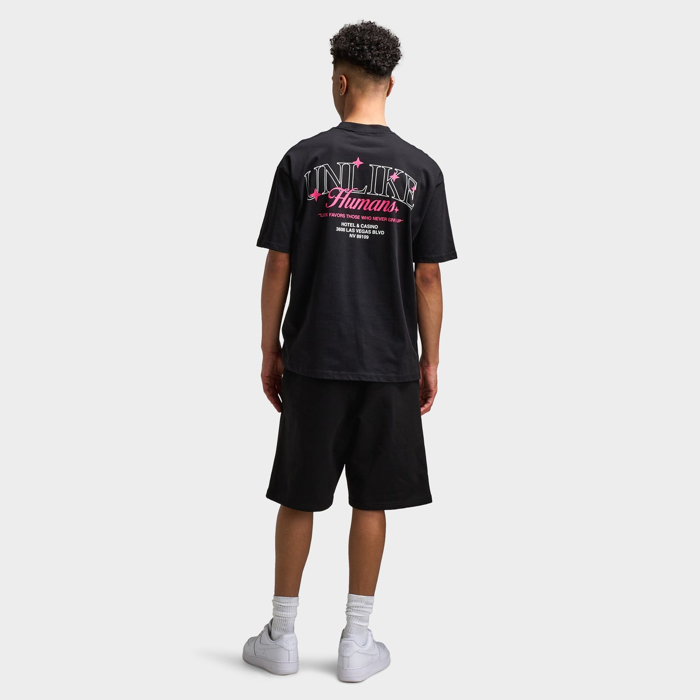 Unlike Humans T-shirt graphique Encore / Noir