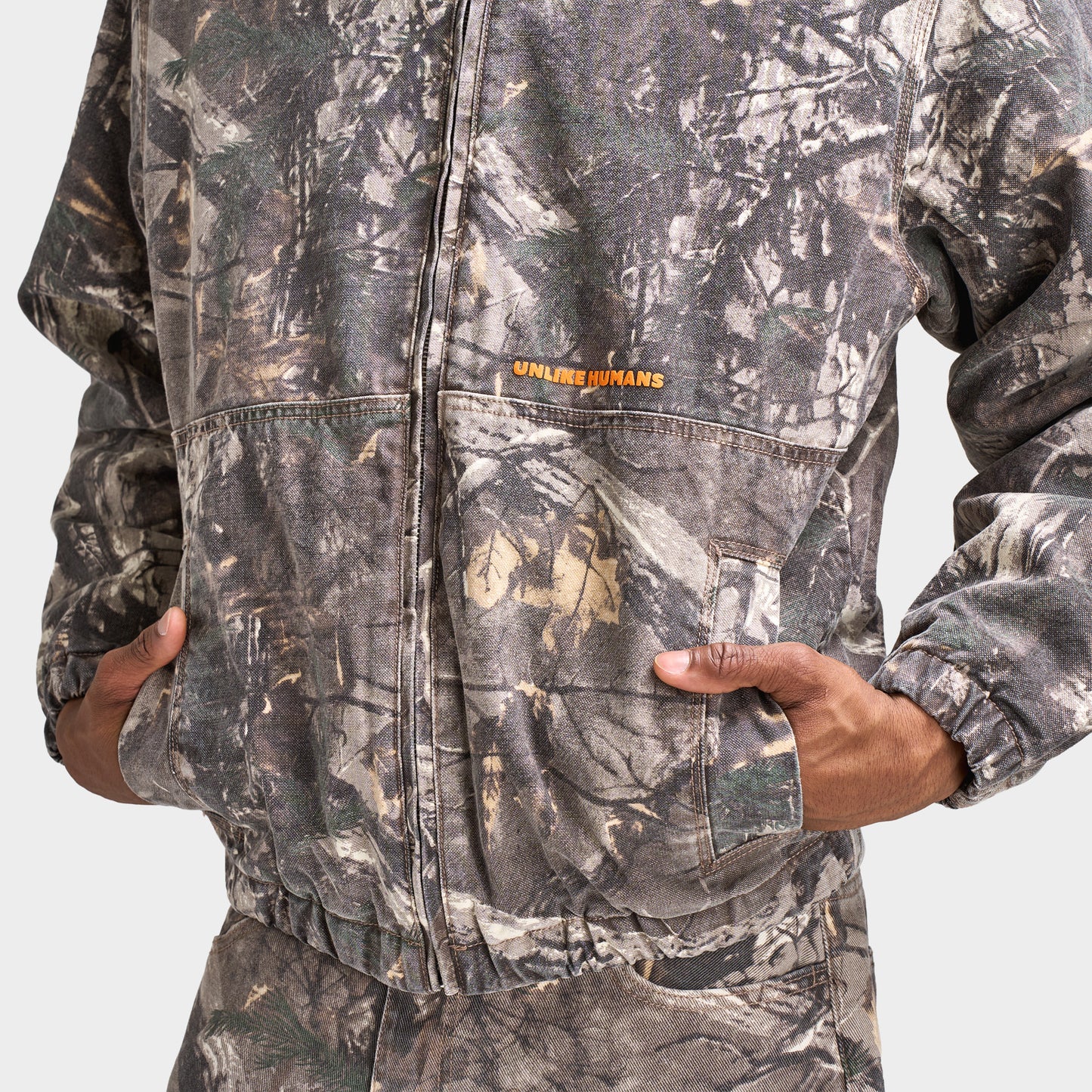 Unlike Humans Savis Jacket / Woodland Camo