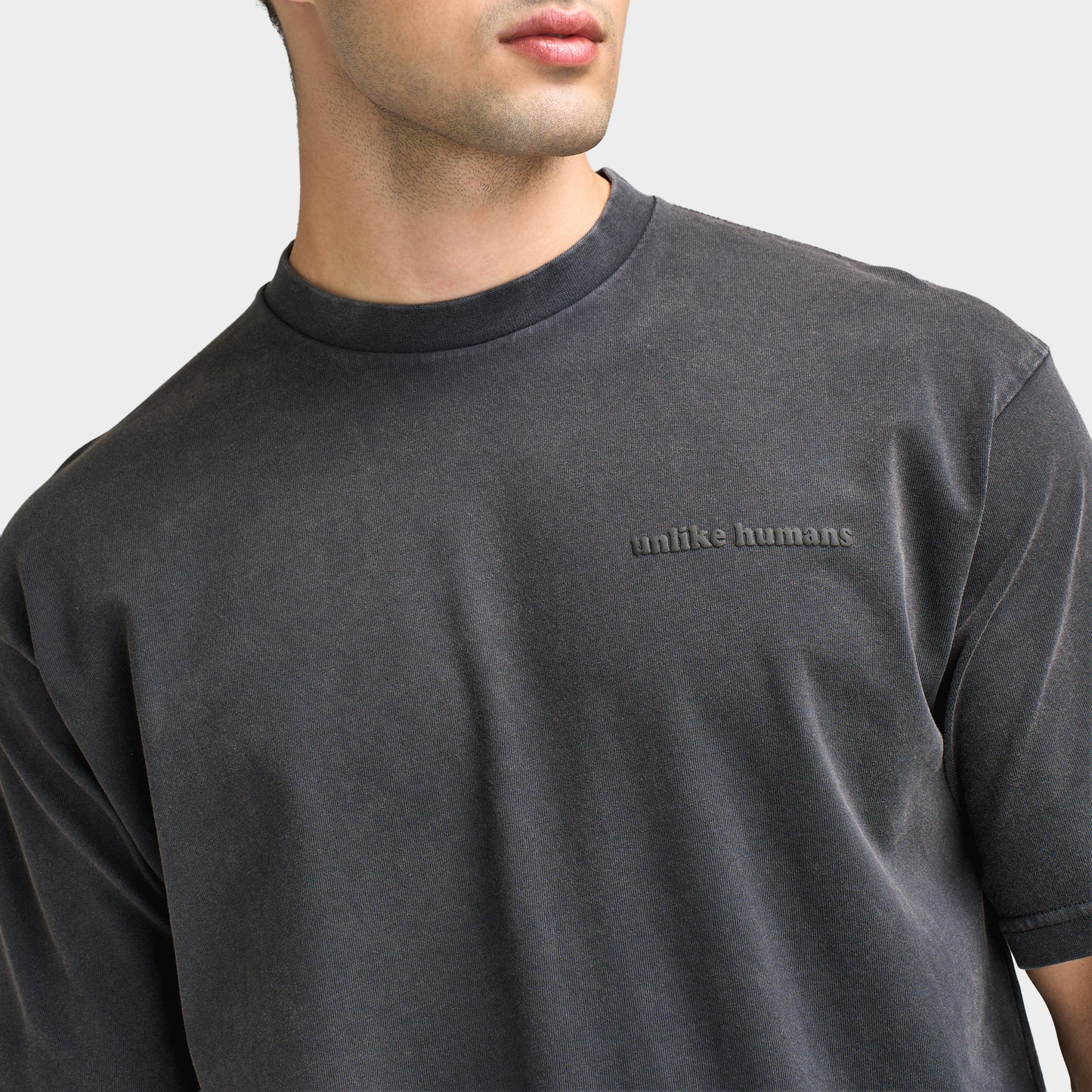Unlike Humans Pigment T-Shirt / Black