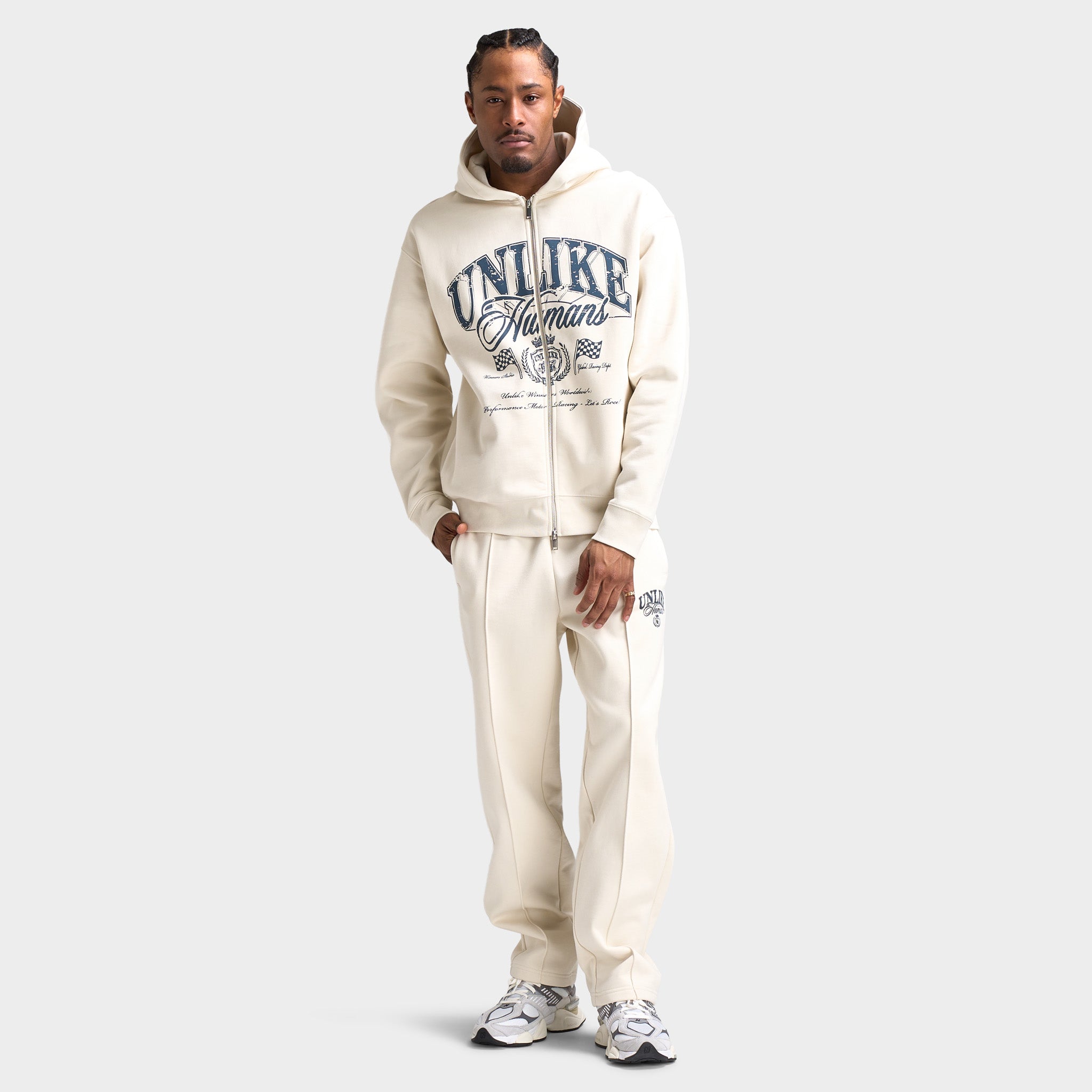 Unlike Humans Motor Sweatshirt / Light Grey – JD Sports