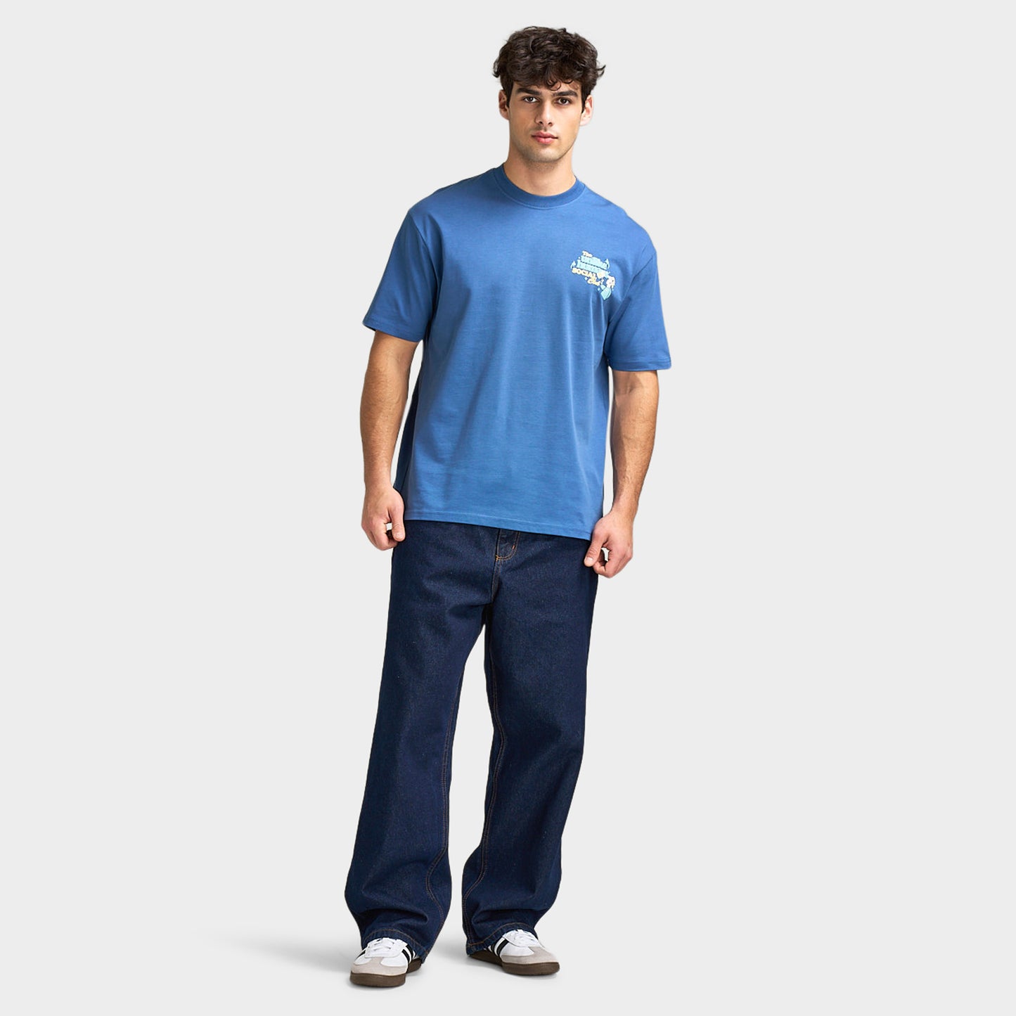 Unlike Humans Social Club T-shirt / Bleu Marine