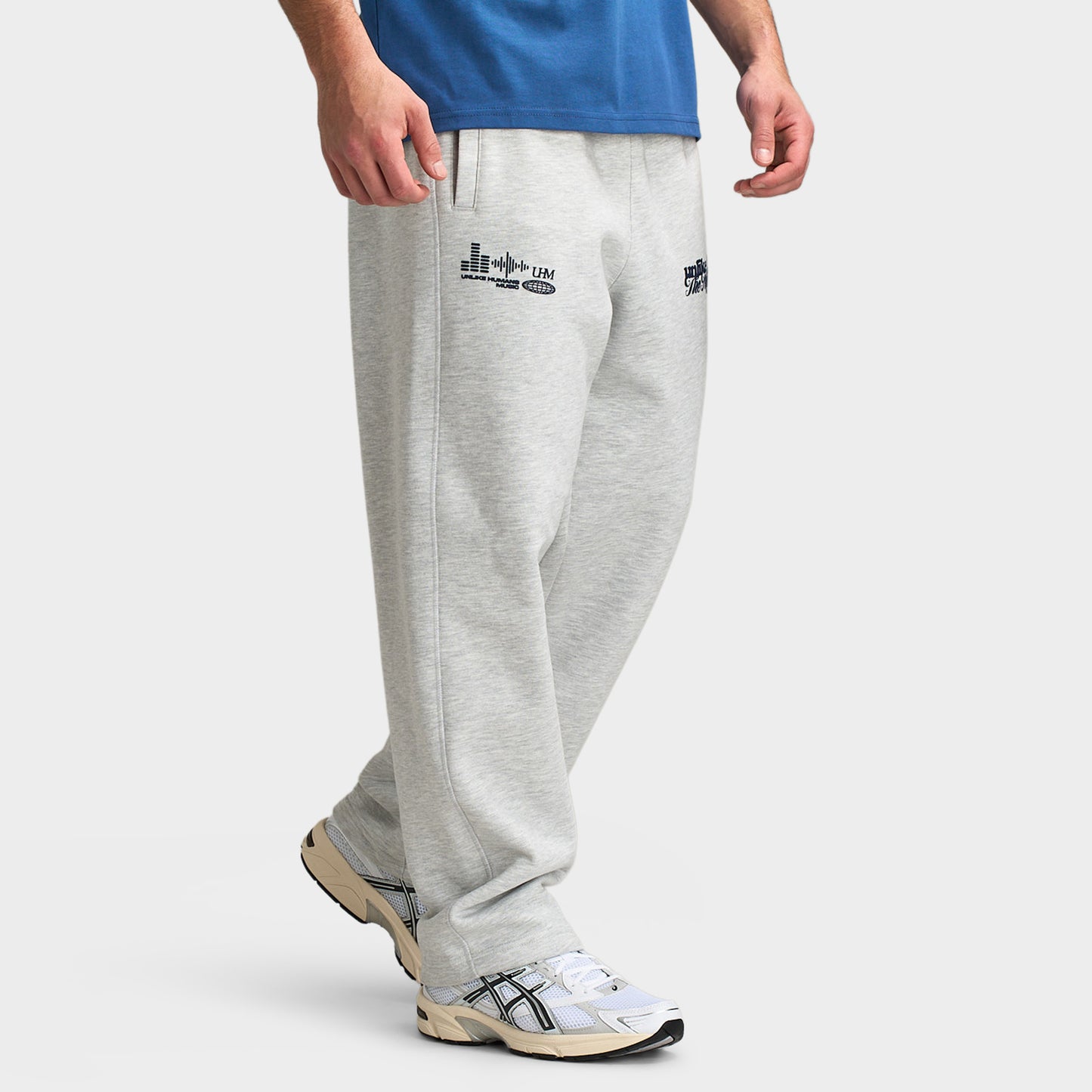 Unlike Humans Pantalon Mixer / Gris Chiné