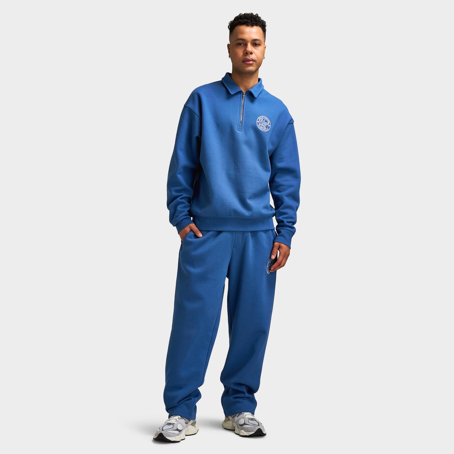 Unlike Humans Distance Pantalon / Bleu Marine