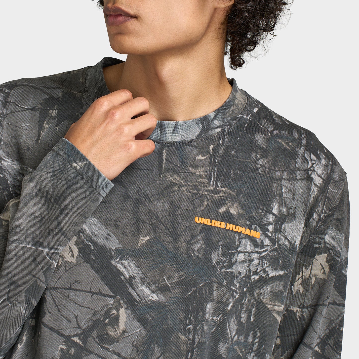 Unlike Humans Wessex Longsleeve Tee / Woodland