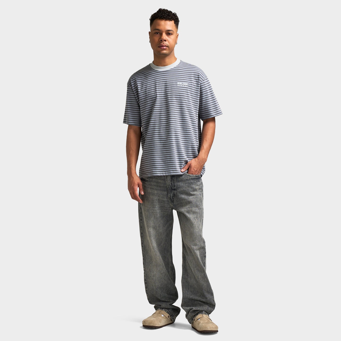 Unlike Humans Tee Marsden Rayure / Alizés