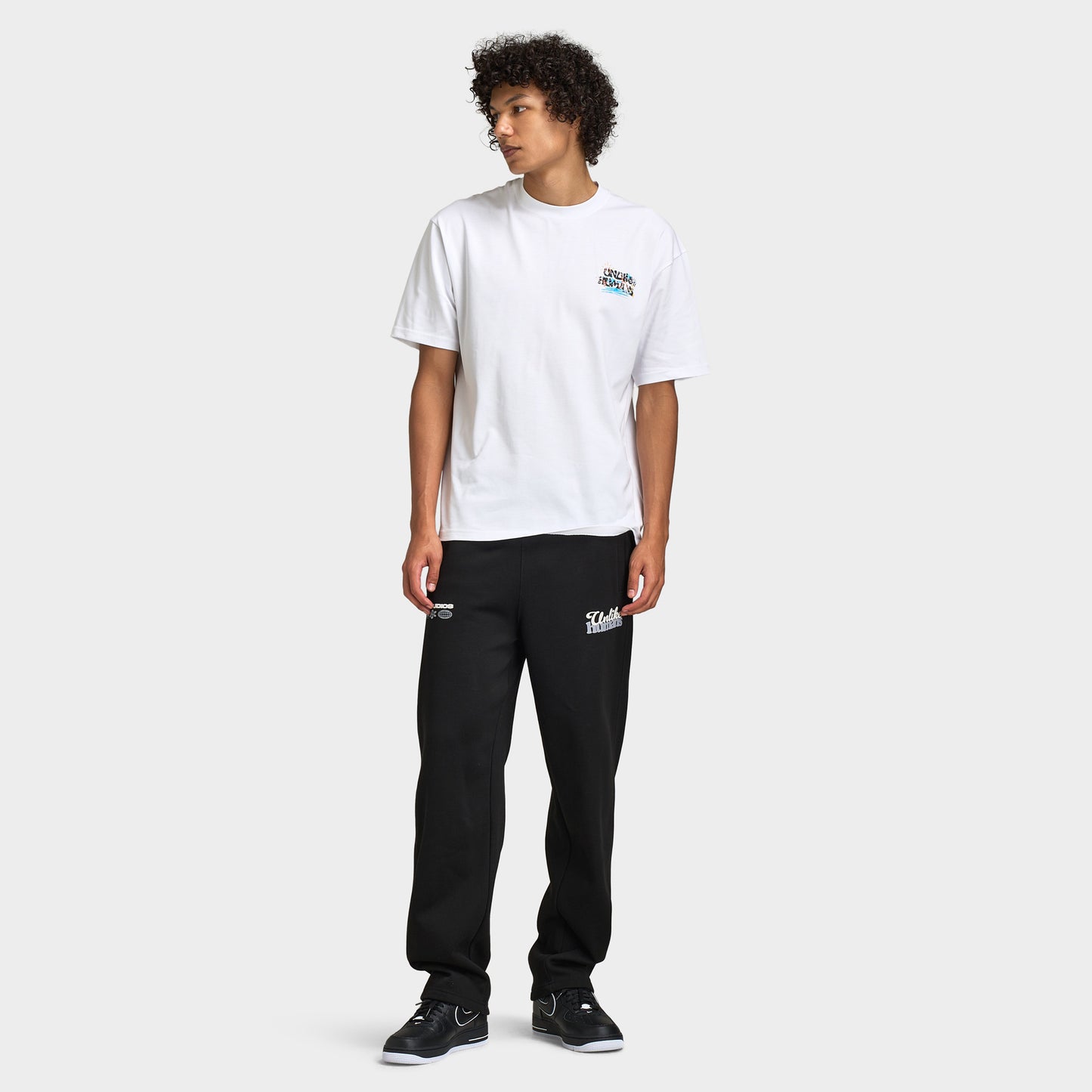 Unlike Humans T-shirt Fleur / Blanc Optique