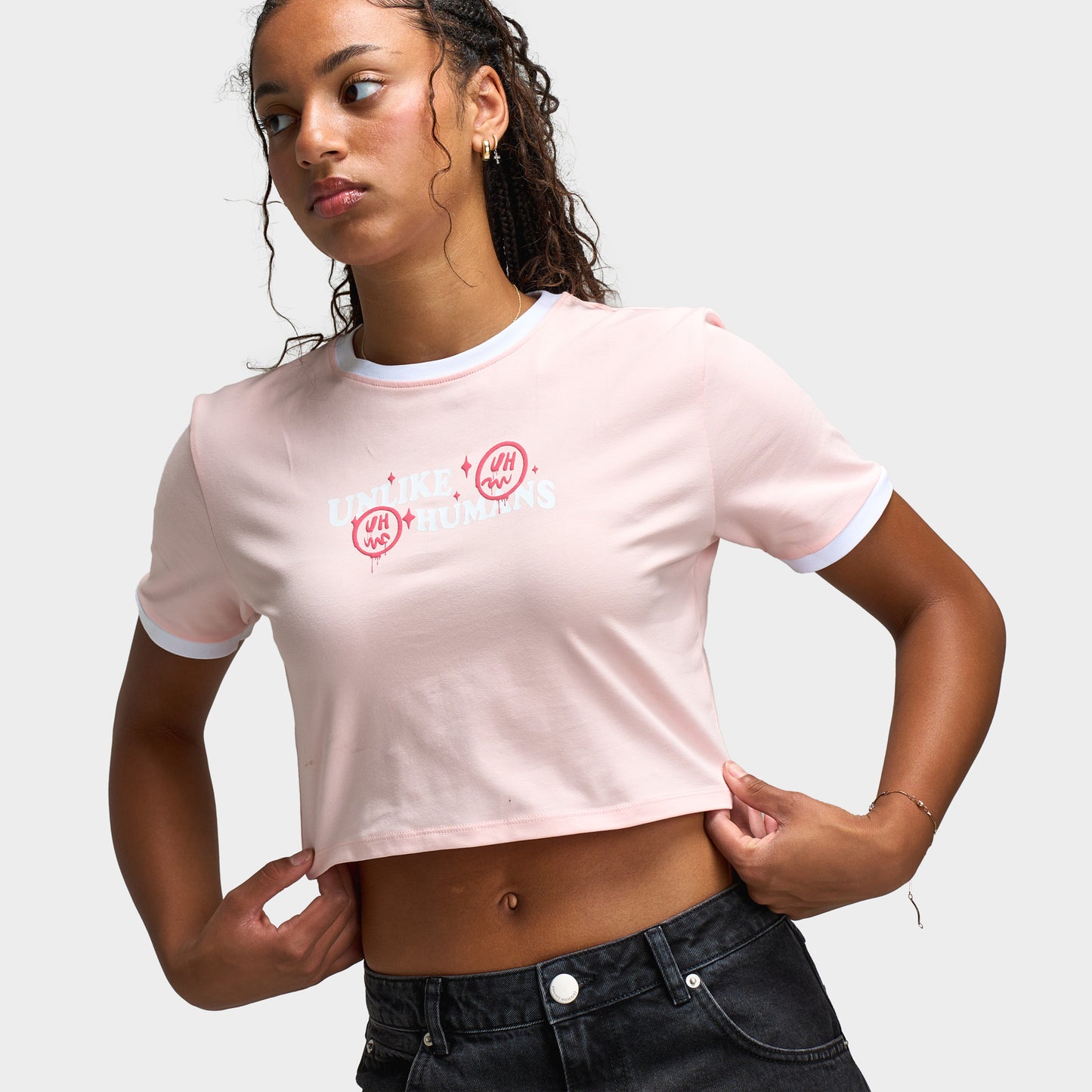 Unlike Humans T-shirt étroit pour femmes / Blossom