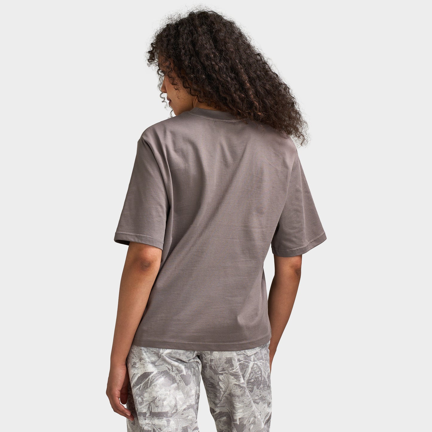 Unlike Humans Women's Beach Bar T-Shirt / Organic Gray