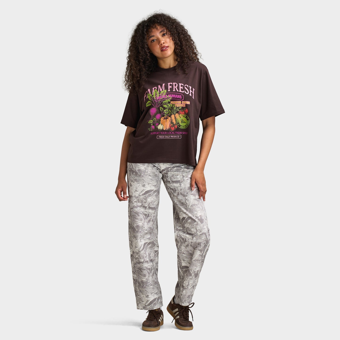 Unlike Humans Growth T-Shirt / Black Coffee