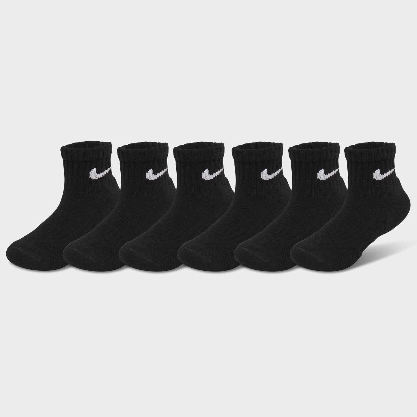 Nike Children's Performance Ankle Socks (6 PK)/ Black