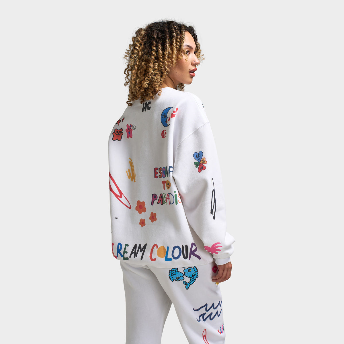 You♡ Mayfair x @iscreamcolour Women's Somebody Loves You Crewneck