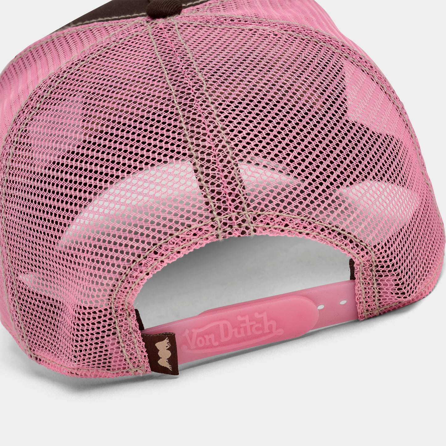 Von Dutch Staple Trucker Brown / Pink