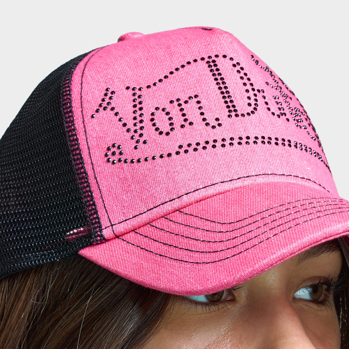 Von Dutch Bling Casquette Camionneur / Rose