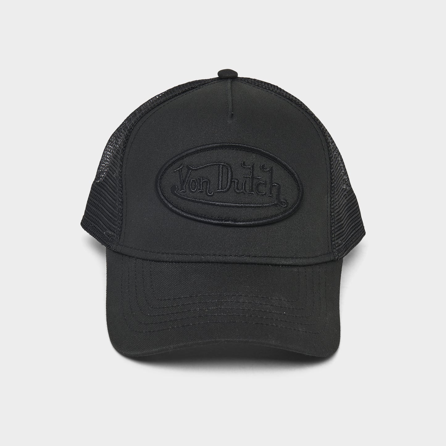 Von Dutch Staple Casquette Trucker Noir/Noir