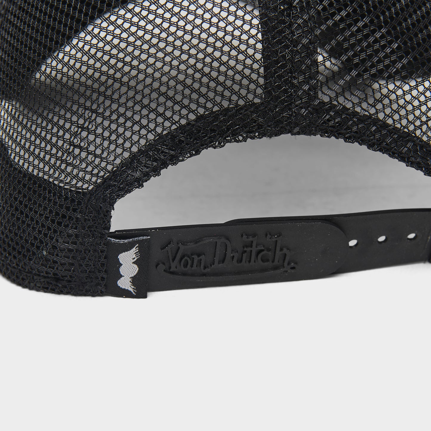 Von Dutch Staple Casquette Trucker Noir/Noir